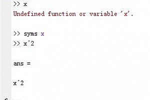 matlab怎么定义一个变量