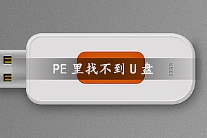 PE里找不到U盘