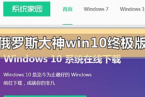 俄罗斯大神win10终极版在哪里下载