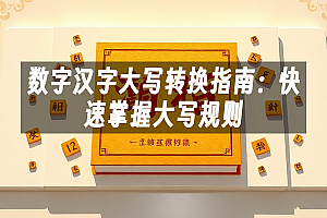 苹果cms模板数字汉字大写转换指南:快速掌握大写规则苹果cms