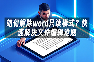 苹果cms模板如何解除word只读模式?快速解决文件编辑难题苹果cms