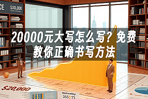 苹果cms模板20000元大写怎么写?免费教你正确书写方法苹果cms