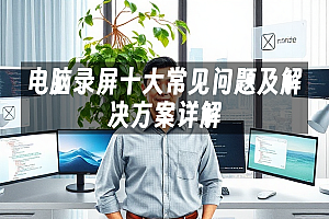 苹果cms模板电脑录屏十大常见问题及解决方案详解苹果cms